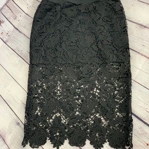Lacey black skirt